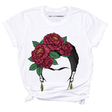 Load image into Gallery viewer, Frida Portrait Feminist T-Shirt