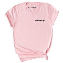 Load image into Gallery viewer, Embroidered Woman Up Feminist T-Shirt