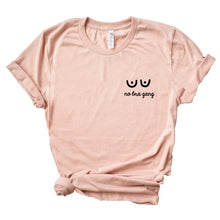 Load image into Gallery viewer, Embroidered No bra Gang Feminist T-Shirt