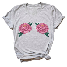 Load image into Gallery viewer, Frida Floral Feminist T-Shirt