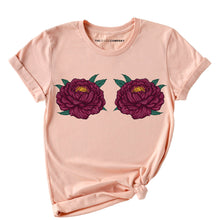 Load image into Gallery viewer, Frida Floral Feminist T-Shirt