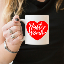 Load image into Gallery viewer, Nasty Woman - Feminist Coffee Mug, Feminist Gift-Feminist Apparel, Feminist Gift, Feminist Coffee Mug-The Spark Company-The Spark Company