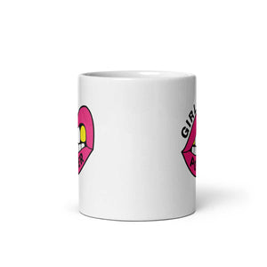Feminist Mug Girl Power Lips Mug
