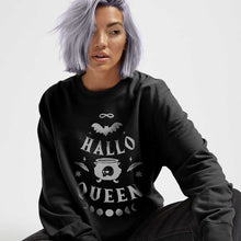 Load image into Gallery viewer, Halloqueen Halloween Feminist Sweatshirt