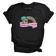 Load image into Gallery viewer, Retro Sounds Gay LGBTQ+ T-Shirt