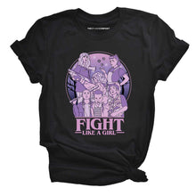 Load image into Gallery viewer, Fight Like A Girl Feminist T-Shirt