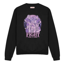 Load image into Gallery viewer, Fight like A Girl Feminist Sweatshirt