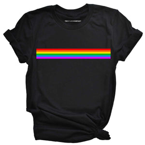 Pride Flag Stripe LGBTQ+ Pride T-Shirt