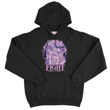 Load image into Gallery viewer, Fight Like A Girl Feminist Hoodie