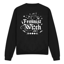 Load image into Gallery viewer, Feminist Witch Halloween Feminist Sweatshirt