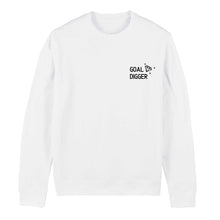 Load image into Gallery viewer, Embroidered Goal Digger Feminist Sweatshirt