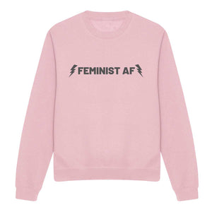 Feminist AF Lightning Feminist Sweatshirt