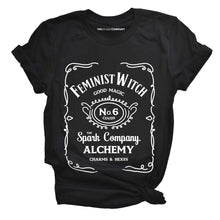 Load image into Gallery viewer, Feminist Witch No.6 Feminist T-Shirt