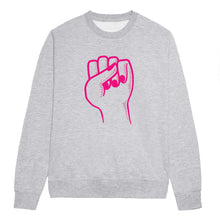 Load image into Gallery viewer, Feminist Fist Feminist Sweatshirt