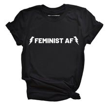 Load image into Gallery viewer, Feminist AF Lightning Feminist T-Shirt