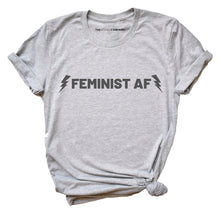 Load image into Gallery viewer, Feminist AF Lightning Feminist T-Shirt