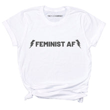 Load image into Gallery viewer, Feminist AF Lightning Feminist T-Shirt