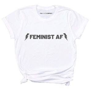 Feminist AF Lightning Feminist T-Shirt
