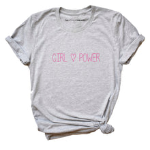 Load image into Gallery viewer, Girl Power Pink Feminist T-Shirt