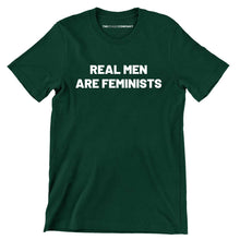 Load image into Gallery viewer, Real Men Are Feminists Men&#39;s Feminist T-Shirt