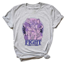 Load image into Gallery viewer, Fight Like A Girl Feminist T-Shirt