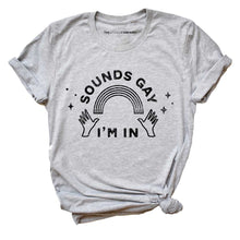 Load image into Gallery viewer, Distressed Sounds Gay LGBTQ+ T-Shirt