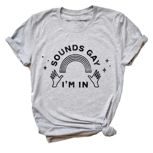 Distressed Sounds Gay LGBTQ+ T-Shirt