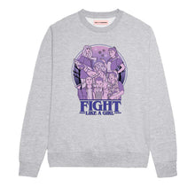 Load image into Gallery viewer, Fight like A Girl Feminist Sweatshirt