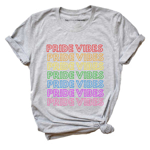 Pride Vibes Retro LGBTQ+ Pride T-Shirt