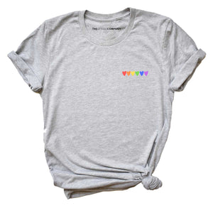 Rainbow Hearts LGBTQ+ T-Shirt