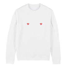 Load image into Gallery viewer, Heart Nipple Feminist Sweatshirt