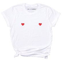 Load image into Gallery viewer, Heart Nipple Feminist T-Shirt