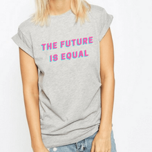 Load image into Gallery viewer, The Future Is Equal - LGBT T-Shirt-LGBT Apparel, LGBT Clothing, LGBT T Shirt-The Spark Company-The Spark Company
