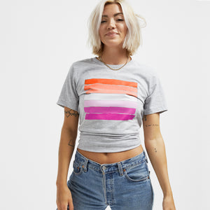 Lesbian Pride Flag LGBTQ+ Pride T-Shirt