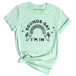 Distressed Sounds Gay LGBTQ+ T-Shirt