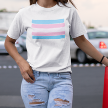 Load image into Gallery viewer, Transgender Pride Flag LGBTQ+ Pride T-Shirt