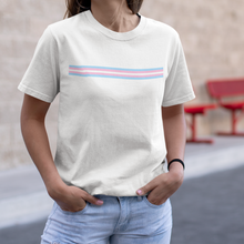 Load image into Gallery viewer, Transgender Stripe LGBTQ+ Pride T-Shirt