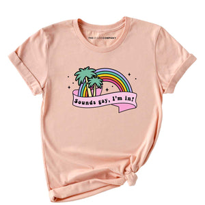 Retro Sounds Gay LGBTQ+ T-Shirt