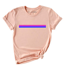 Load image into Gallery viewer, Bisexual Stripe LGBTQ+ Pride T-Shirt