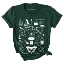 Load image into Gallery viewer, Practice Bitchcraft Halloween Feminist T-Shirt