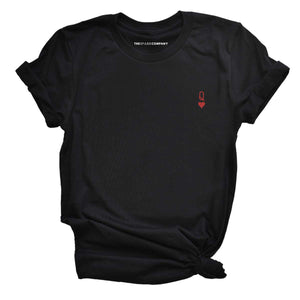 Queen Embroidered Feminist T-Shirt