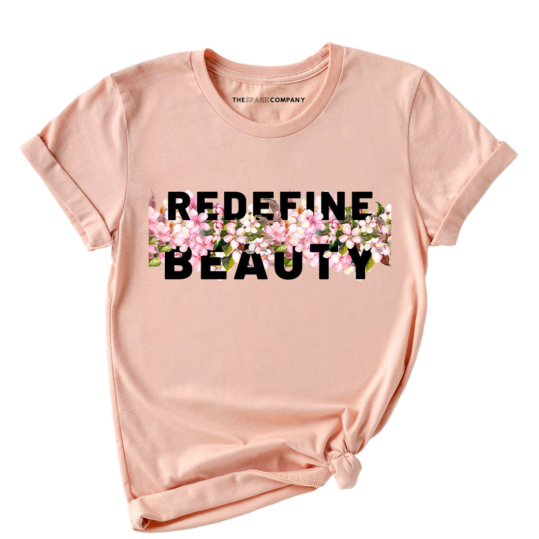 Body Positive Redefine Beauty Feminist T-Shirt