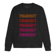 Load image into Gallery viewer, Feminist Rainbow Feminist Sweatshirt