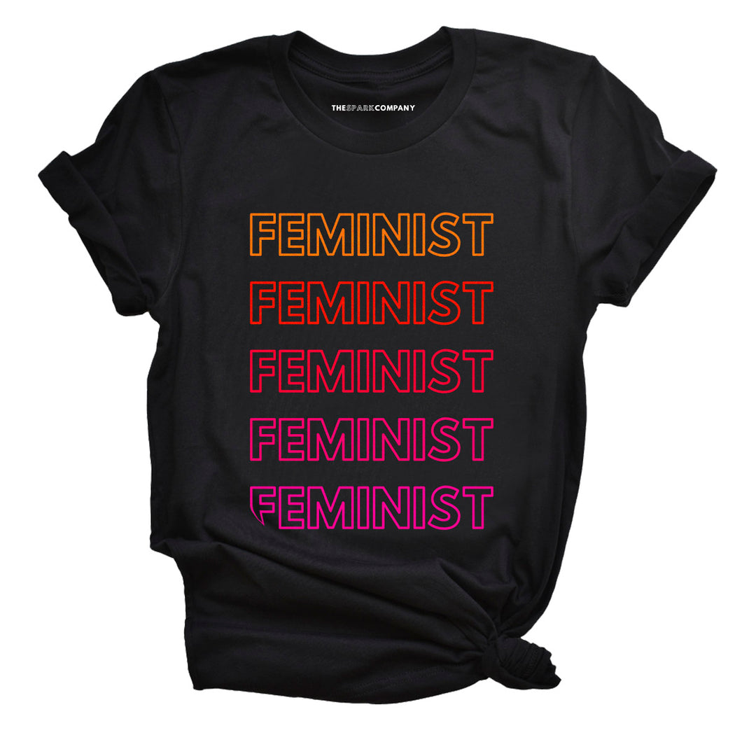 Retro Style Feminist Tee Feminist T-Shirt