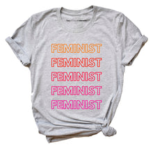 Load image into Gallery viewer, Retro Style Feminist Tee Feminist T-Shirt