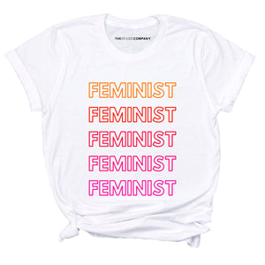 Retro Style Feminist Tee Feminist T-Shirt