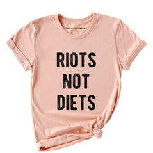 Load image into Gallery viewer, Riots Not Diets Feminist T-Shirt