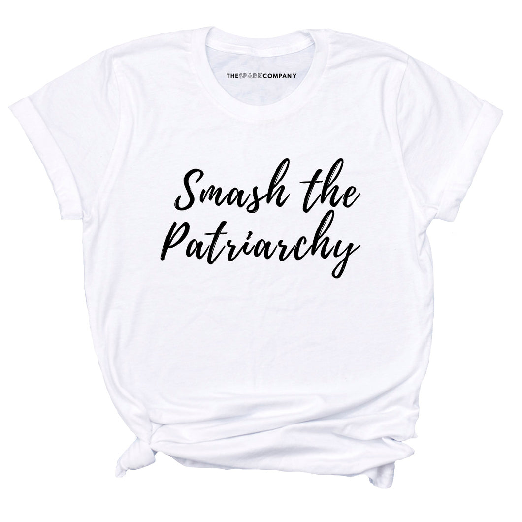 Smash The Patriarchy (Black) Feminist T-Shirt