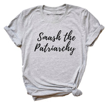 Load image into Gallery viewer, Smash The Patriarchy (Black) Feminist T-Shirt