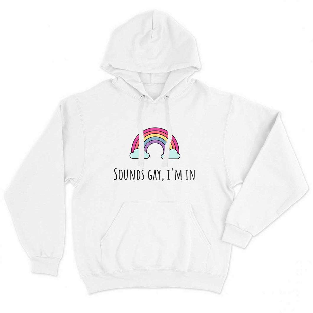 Sounds Gay I'm In LGBTQ+ Hoodie